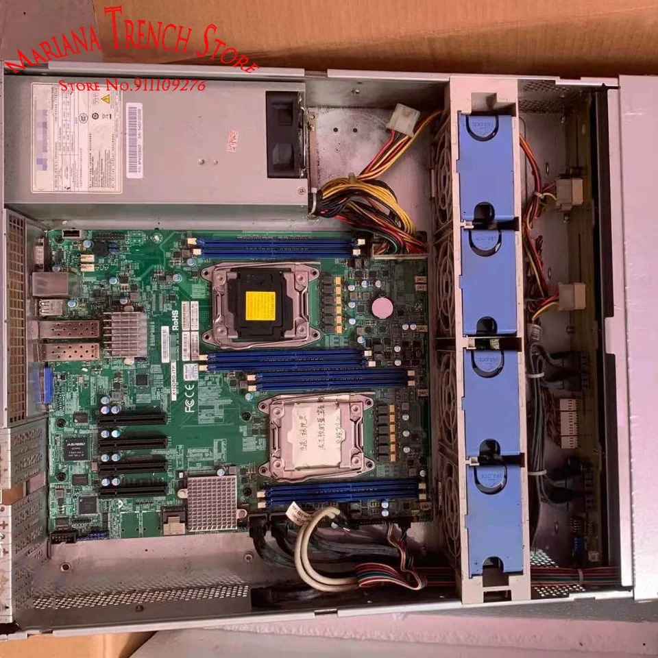 슈퍼마이크로 마더보드X10DRD-iTP LGA2011 E5-2600 v4/v3 패밀리 프로세서 DDR4 듀얼 포트 10G SFP