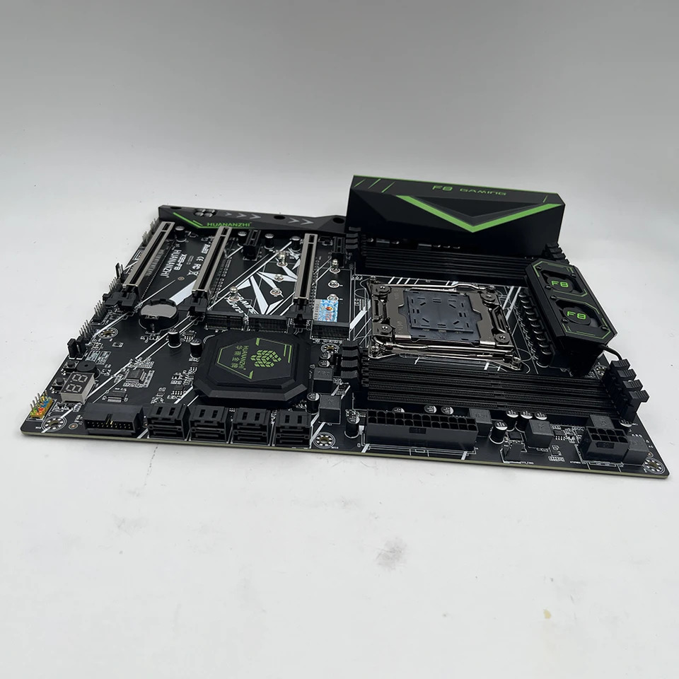 LGA 2011-3 XEON X99 마더보드 E5 2690 v3 4x8G DDR4 NON-ECC 메모리 콤보 키트 세트 NVME SATA USB HUANANZHI X99-F8