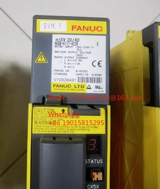 A06B-6117-H206 리퍼 서보 드라이브 ok