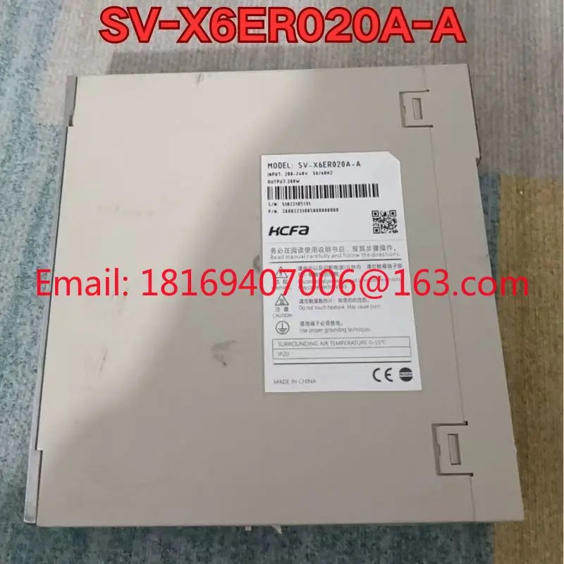 리퍼 SV-X6ER020A-A 서보 드라이브 기능 리퍼는 정상