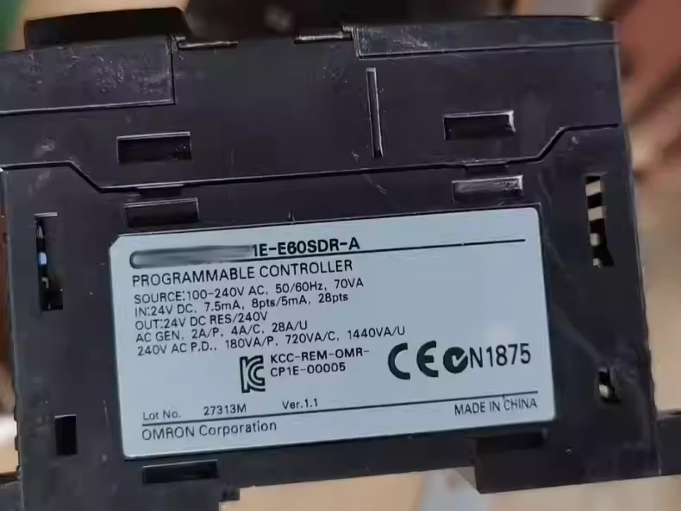 CP1E-E60SDR