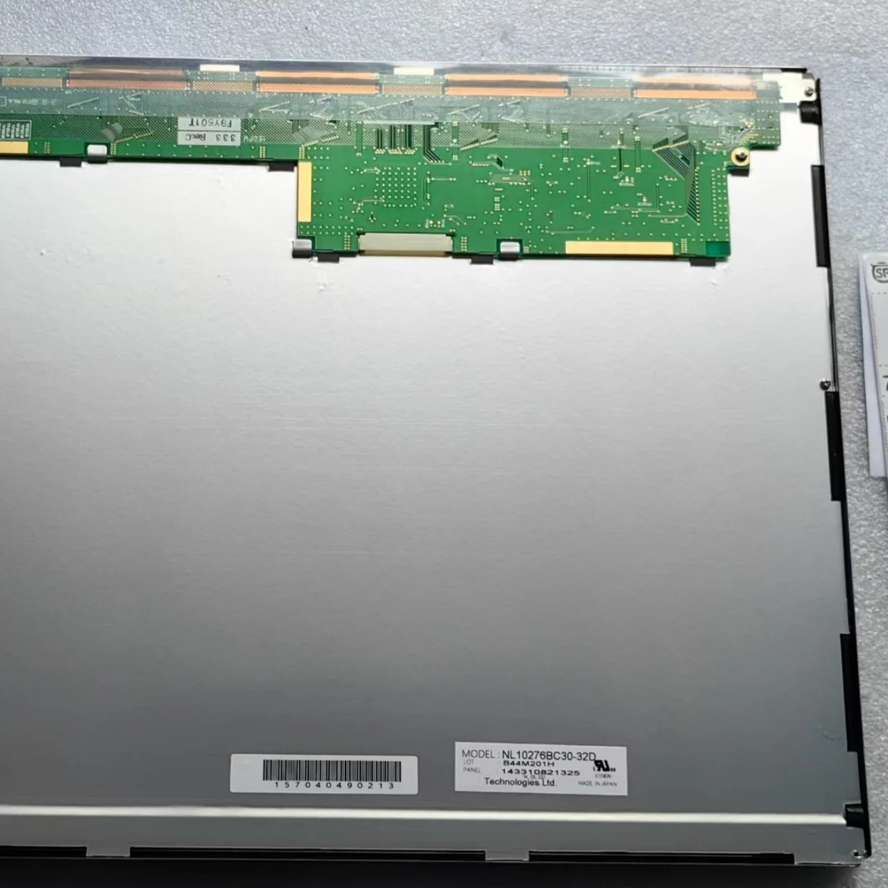 NL10276BC30-32D 15인치 산업LCD 디스플레이 화면
