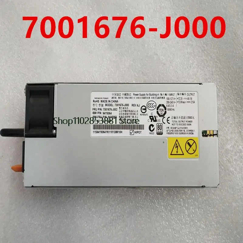 PSU 스위칭 전원공급장치 키트 IBM X3550 X3650 M4 550W 7001676-J000 7001676-J002 94Y8065 94Y8064 94Y8112 94Y8111