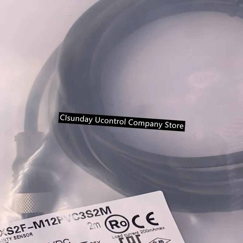 연결 케이블 XS2F-M12PVC4A2M XS2F-M12PVC4A5M XS2F-M12PVC4A7M XS2F-M12PVC3S2M XS2F-M12PVC3S5M 4 개
