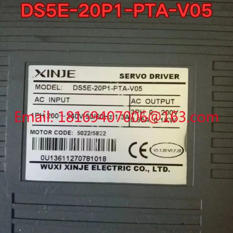 리퍼 DS5E-20P1-PTA-V05 서보 드라이브 기능 리퍼는 정상