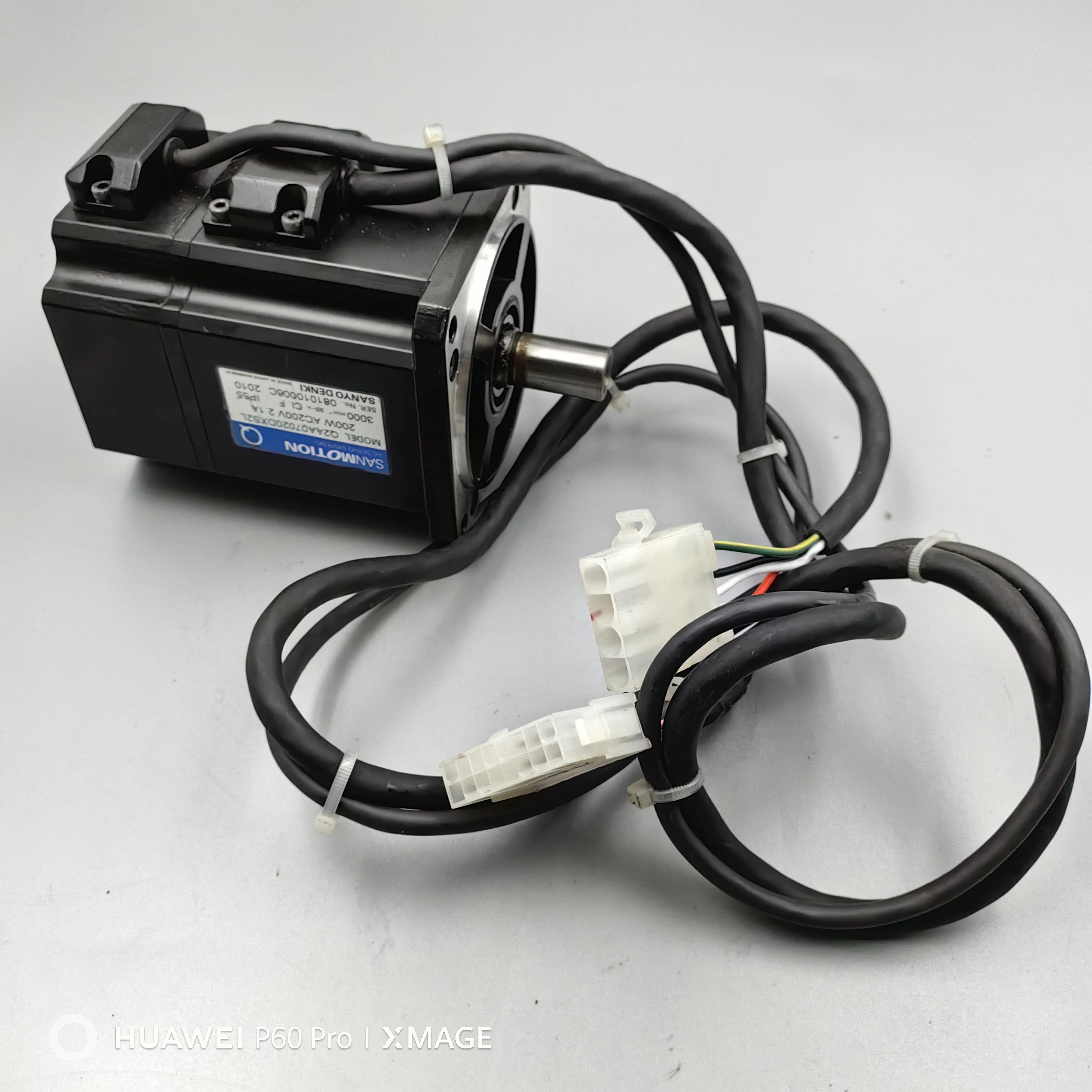 SANMOTION AC 서보 Q2AA07020DXS2L 200W 리퍼 기계
