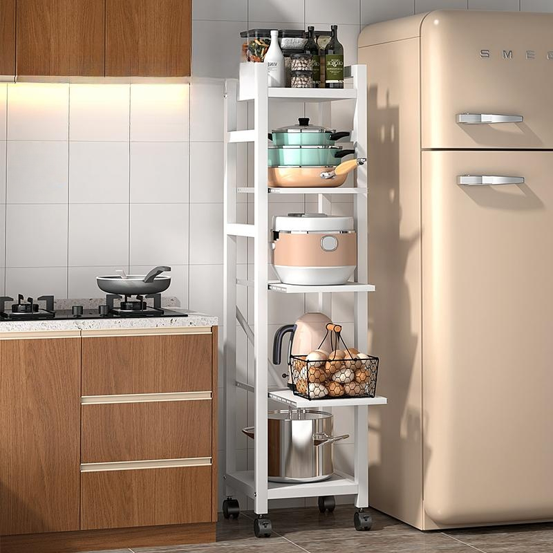 선반 폭좁은수납장 슬라이딩 주방 베란다 캐비닛 다용도 미닫이 길이 깊이 욕실 높이 - 상세 이미지 3