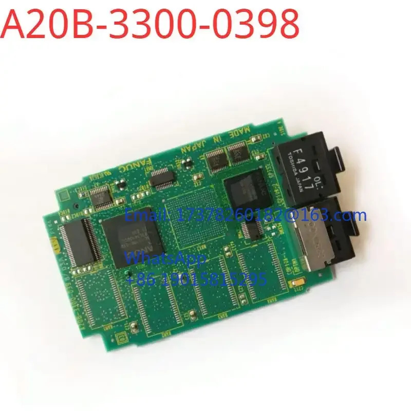 A20B-3300-0398 CNC 컨트롤러 시스템Fanuc 회로 기판 축 카드 리퍼 완료
