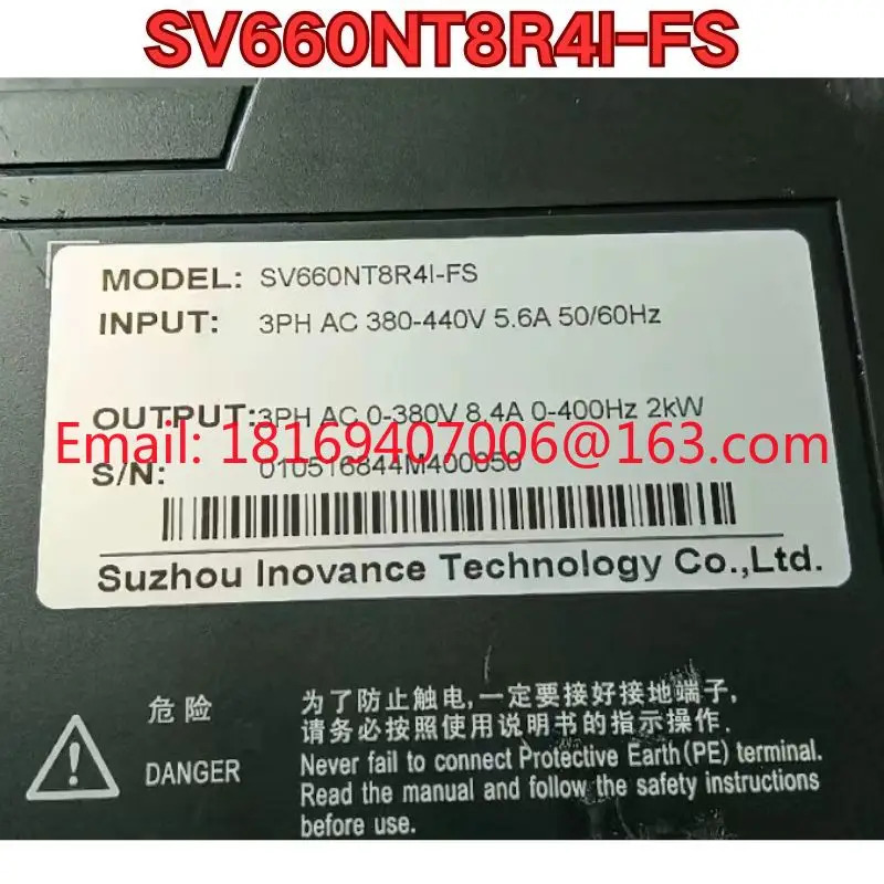 리퍼 SV660NT8R4l-FS 서보 드라이브 기능 리퍼는 정상