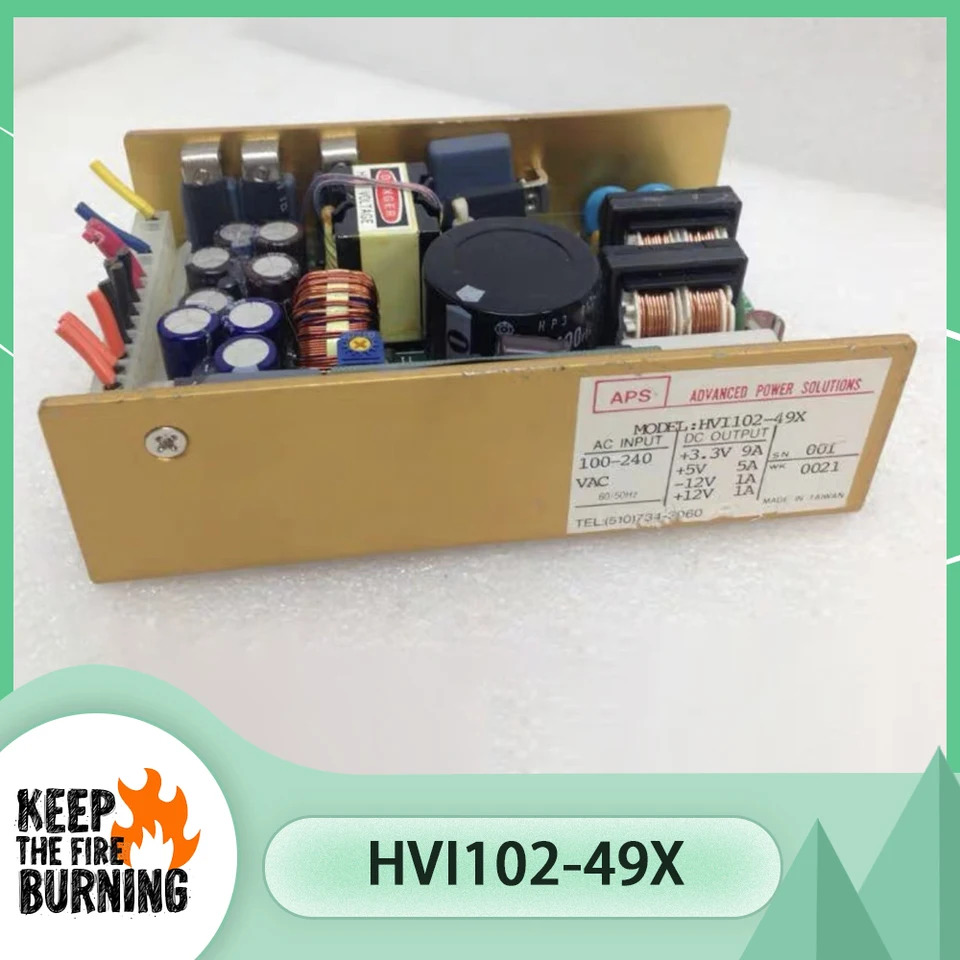 HVI102-49X 산업장비 전원공급장치 3.3V9A 5V5A-12V1A 12V1A