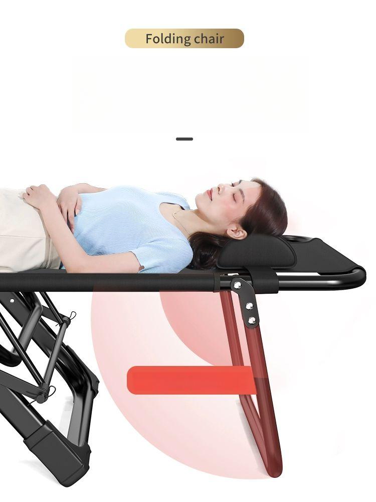 안락의자 무중력의자 캠핑 릴렉스체어 베드 간이침대 휴식의자 등받이 접이식침대 - 상세 이미지 3