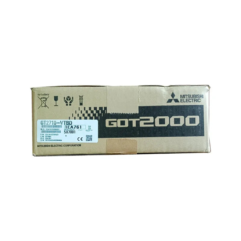 GOT2000 HMI 터치스크린 10.4인치 컬러 디스플레이 입력 전원 DC24V 2710-VTBD/2710-VTBA