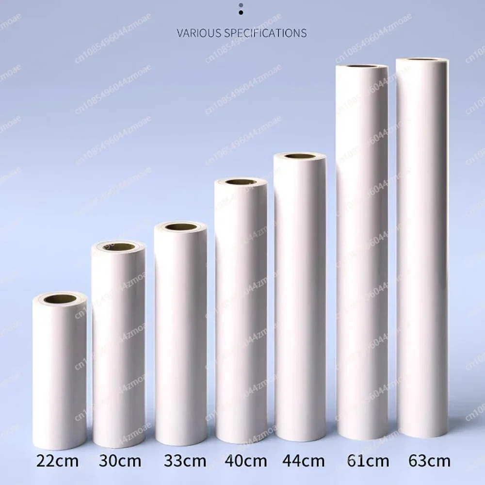2pcs 30Mic 300-320mm 너비 x 200M 길이 라미네이팅 필름 BOPP 롤 라미네이터 매트 광택 1 코어