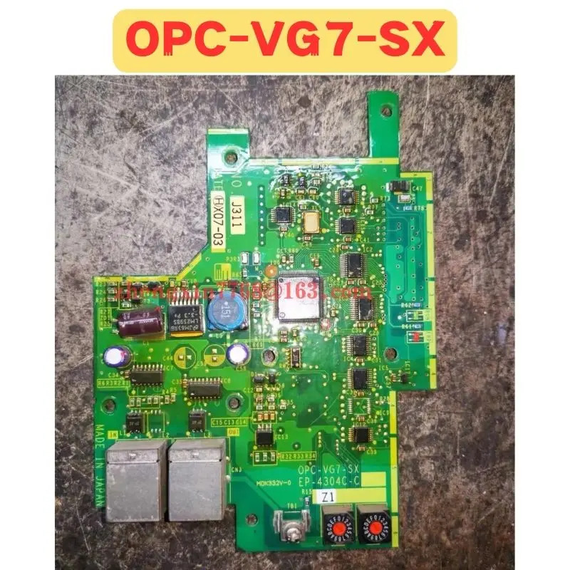 리퍼 통신 카드 OPC-VG7-SX EP-4304C-C 정상 기능 완료
