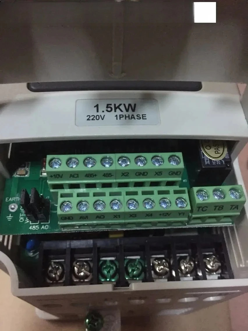 tuya호환Inverter 220V 전력 1.5kw 벡터 인버터 속도 제어 Alexa 구글 어시스턴트