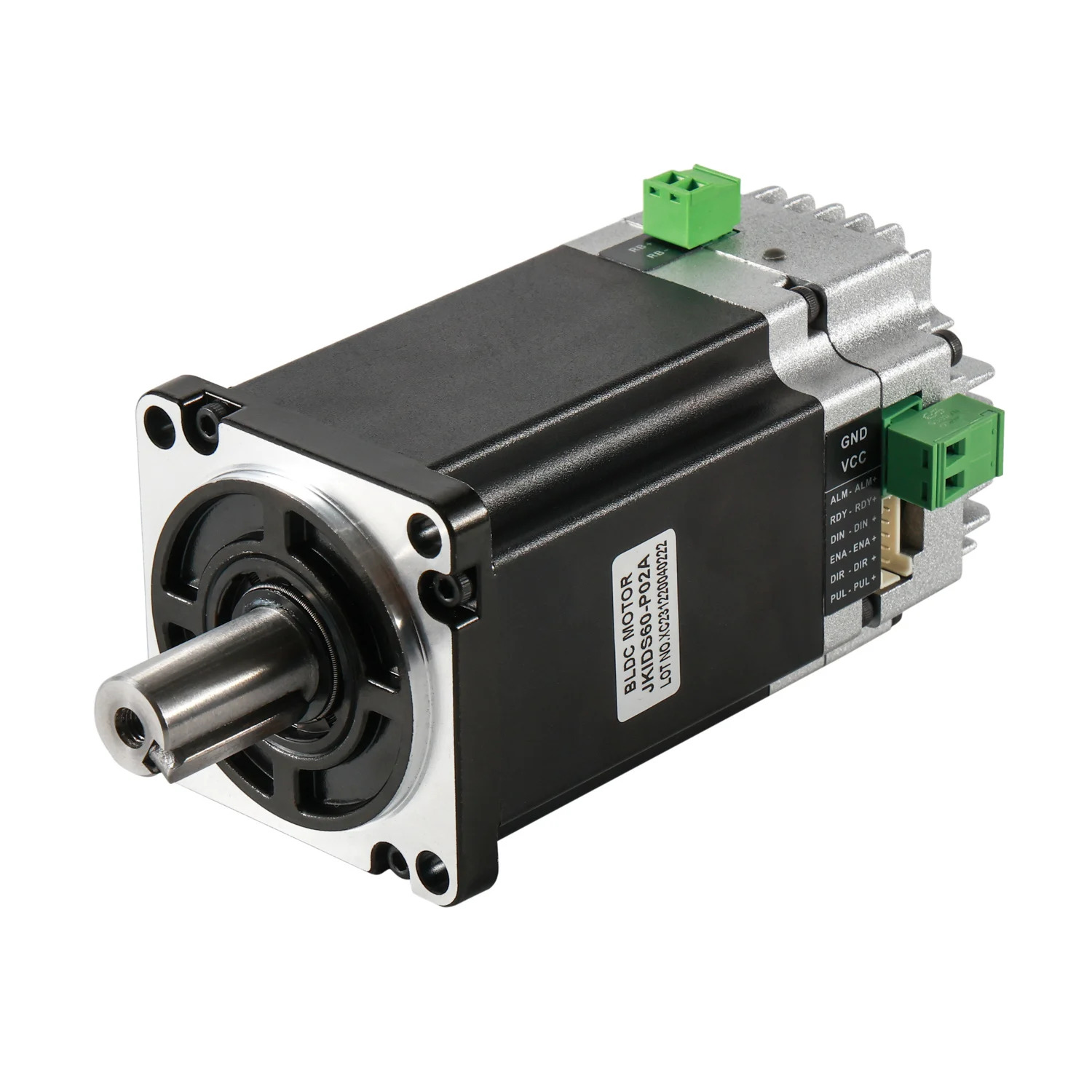 JS80-P02A 특가 72v RS485 Canopen Modbus 통합 서보모터 드라이브 브러시리스 모터 브레이크 또는 유성 기어박스 포함
