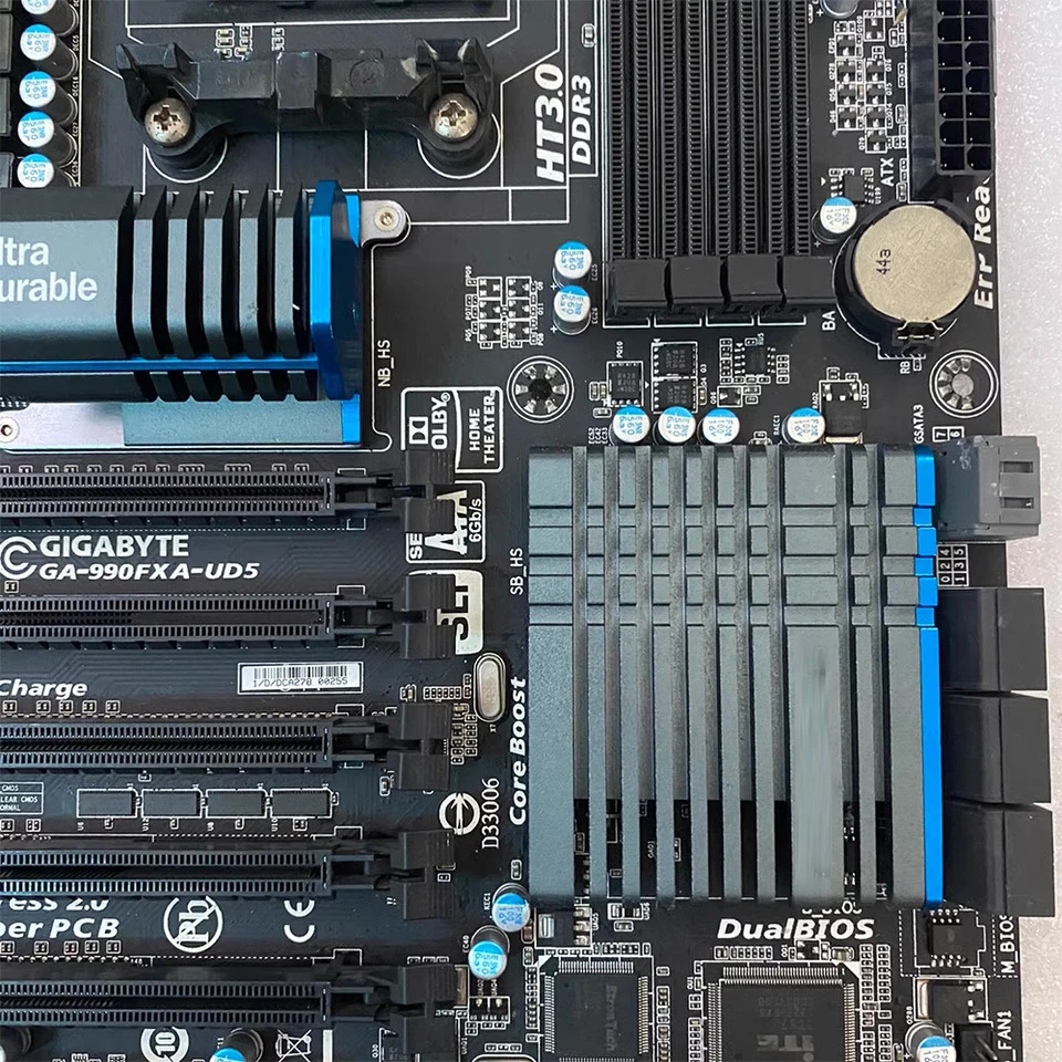 기가 바이트호환 AM3 SATA 4 DDR3 마더보드 GA-990FXA-UD5