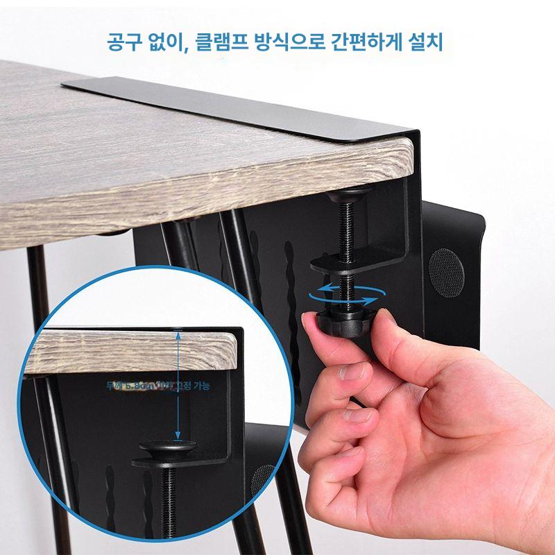노트북 스탠드 홀더 높이조절 거치대 태블릿 라이저 받침대 맥북 회전형 - 상세 이미지 2