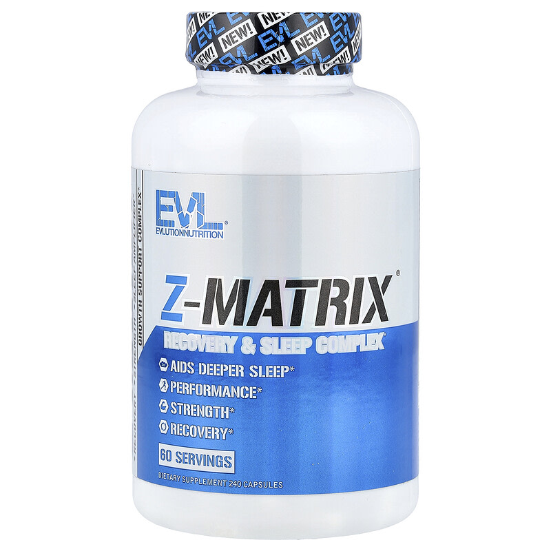 이보루션뉴트리션 Z-Matrix 수면 복합체 240캡슐, 3개 - 상세 이미지 2