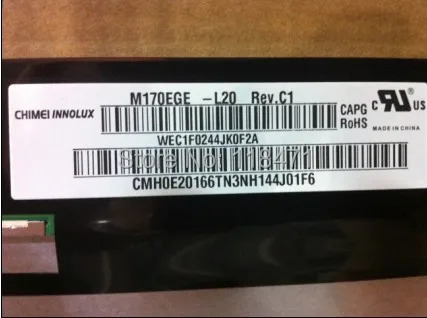 17.0 인치 LCD 패널 M170EGE-L20 디스플레이 1280 RGBx1024 SXGA 화면