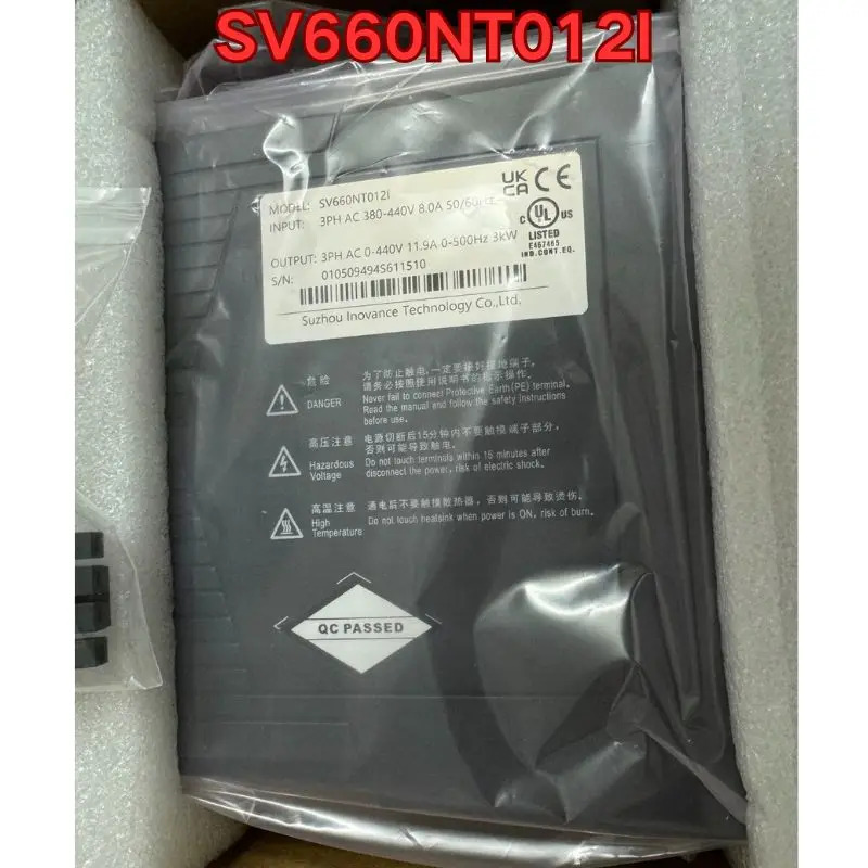 오리지널 서보 드라이브 SV660NT012I 신