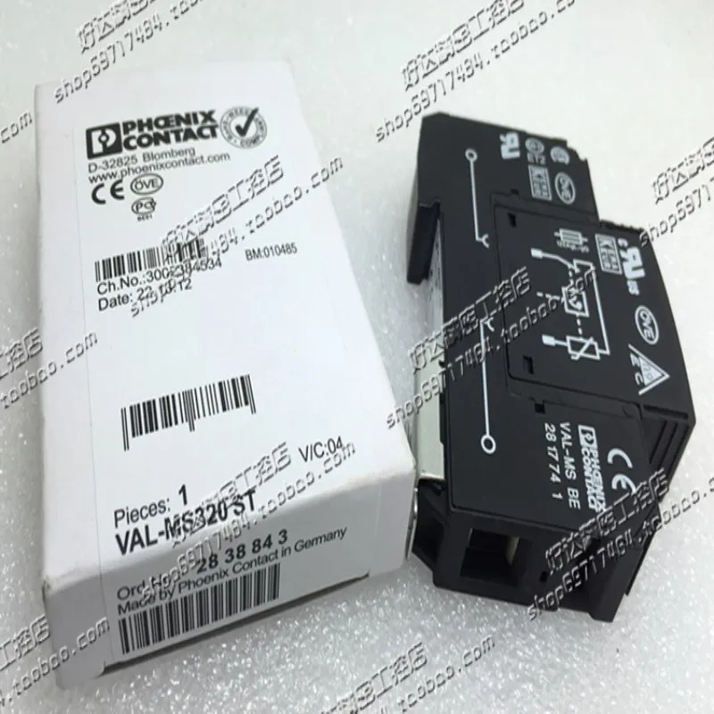 Brand genuine German Phoenix type 2 surge protector lightning arrester VAL-MS 320ST 2838