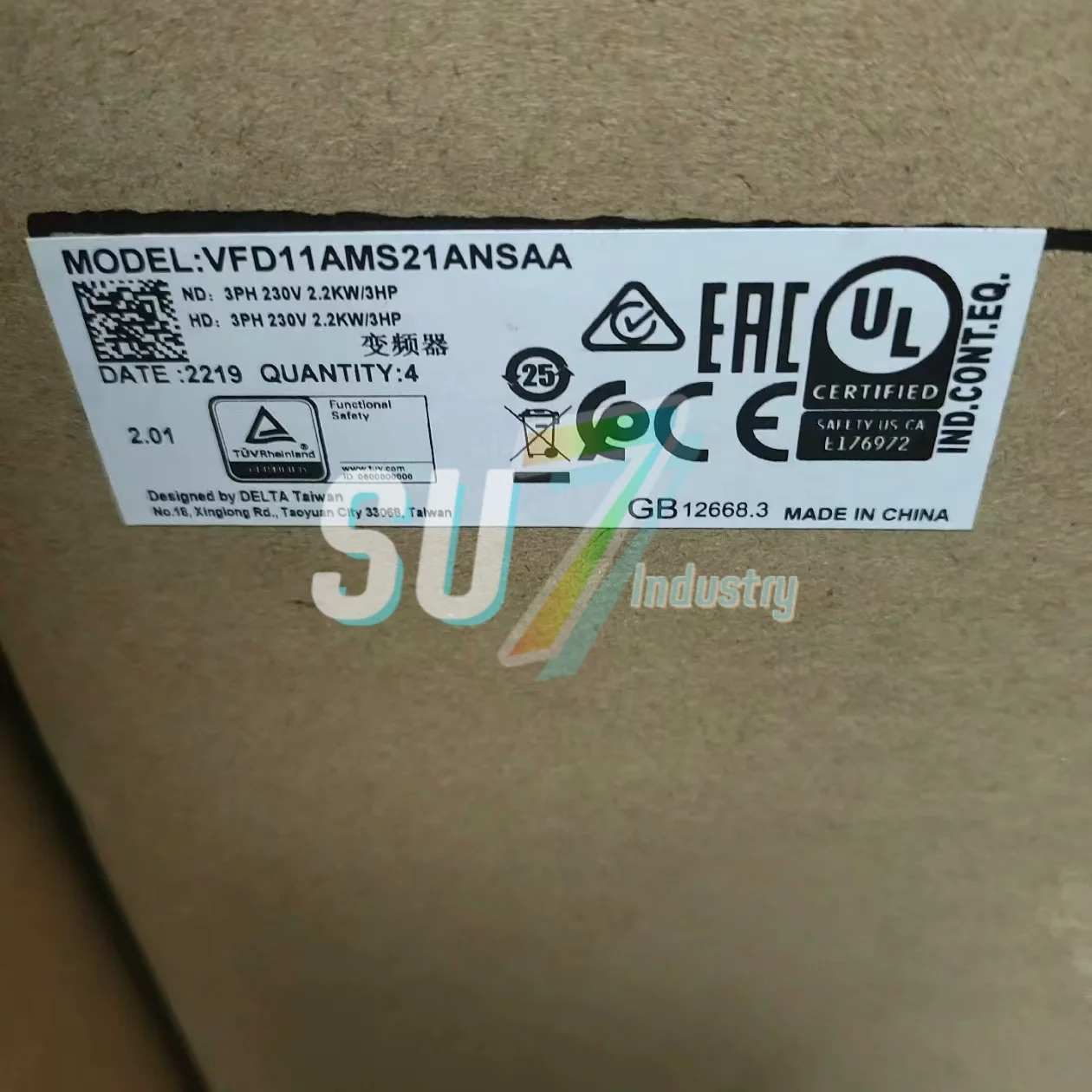 주파수 변환기 VFD11AMS호환21ANSAA VFD13AMS호환43ANSAA 원본