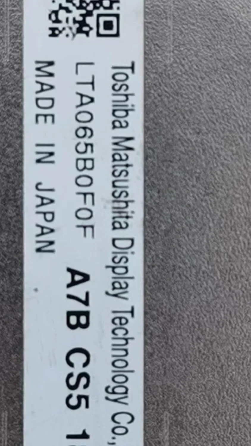 LTA065B0F0F LCD 디스플레이 화면 6.5 인치 800  480
