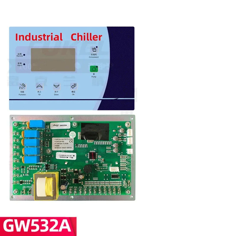 산업냉각기 오일 냉각기 제어판 GW531B GW532A 컨트롤러
