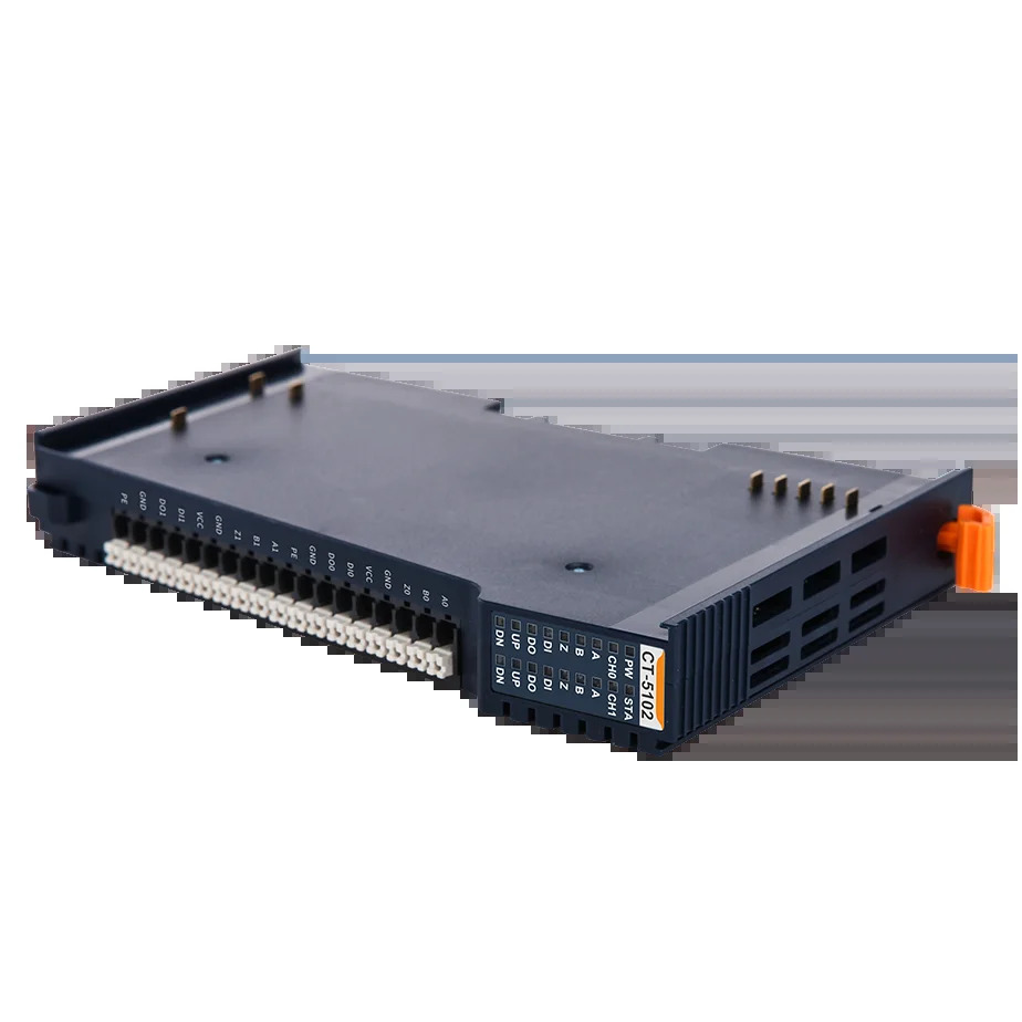인코더 Io 모듈 2 CH Di Do 5V 입력 직교 디코딩 방향 펄스 고속 카운팅 출력 32비트 1.5MHz