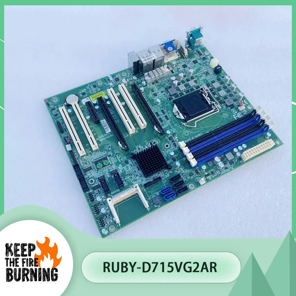 산업마더보드 듀얼 네트워크 포트 다직렬 RUBY-D715VG2AR