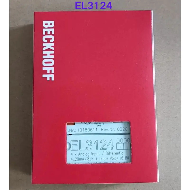Beckhoff 모듈 EL3124 신