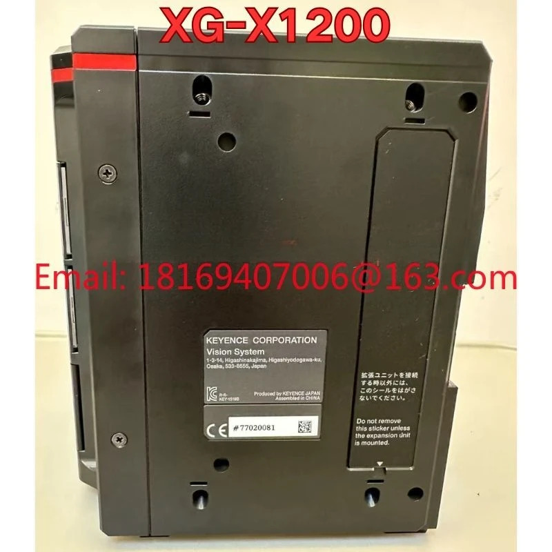 리퍼 XG-X1200 비전 컨트롤러 기능 리퍼는 정상