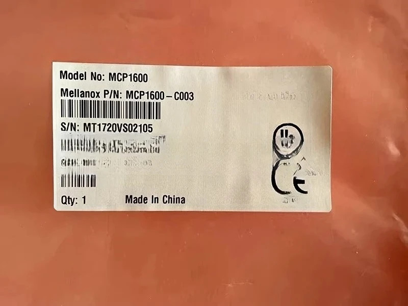 100GB QSFP28 MCP1600-C003E30L 이더넷 케이블
