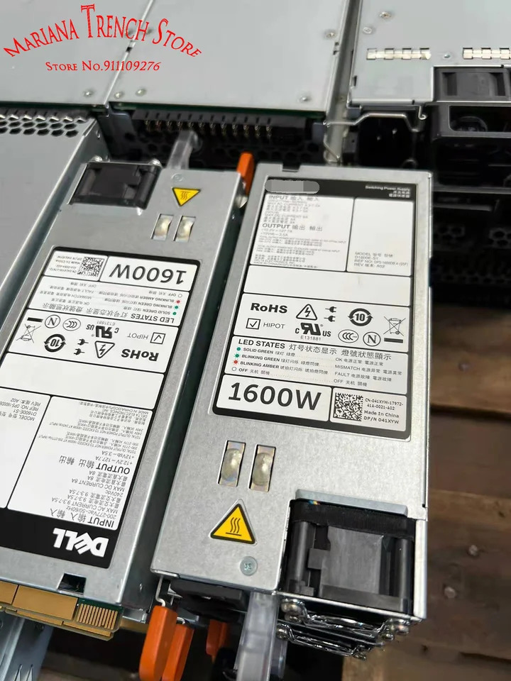 DELL 서버D1600E-S1 1600W 전원공급장치