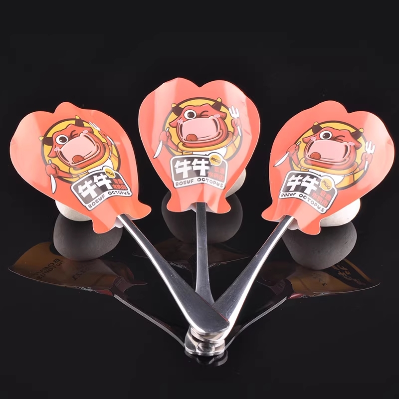 숟가락집 포장지 수저포장지 식당 한식 케이스 위생 - 상세 이미지 2