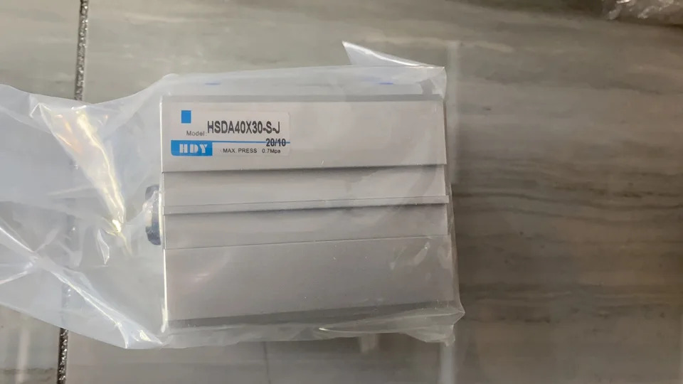 HDY 실린더 모드 HSDA40X30-S-J 20/10 맥스 프레스 0.7Mpa