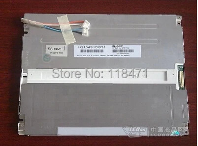 오리지널 산업LCD 패널 S-H-A-R-P 800 RGB x 600 SVGA10.4 인치 LQ104S1DG31