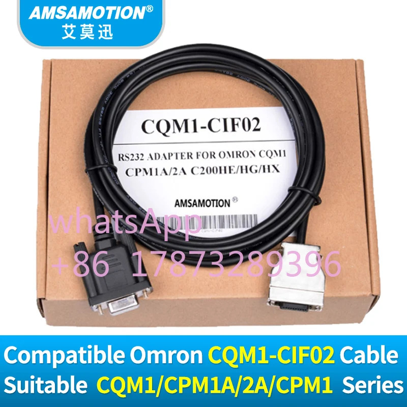 CPM1A/2A CPM1AH C200HS/C200HX/HG/HECQM1-CIF02 시리즈 프로그래밍 케이블 RS232 어댑터