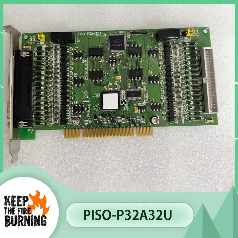ICPDAS PISO-P32A32U 32 채널 오픈 컬렉터 출력 절연 디지털 입력 카드