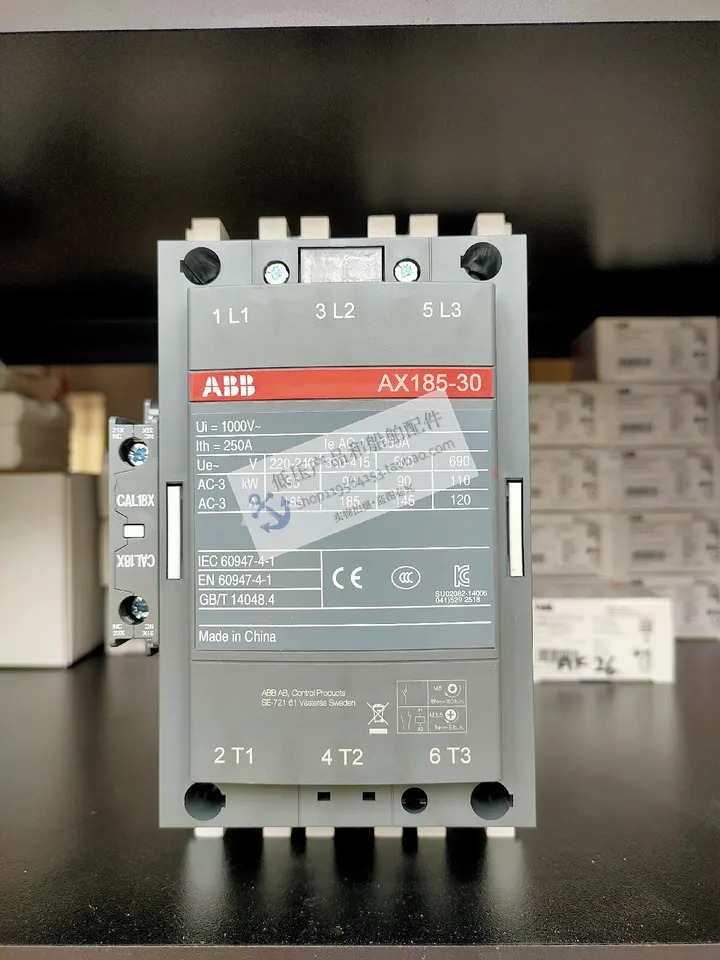 ABB 오리지널 AX 시리즈 접촉기 코일 전압 415-440VAC AX185-30-11-86 신