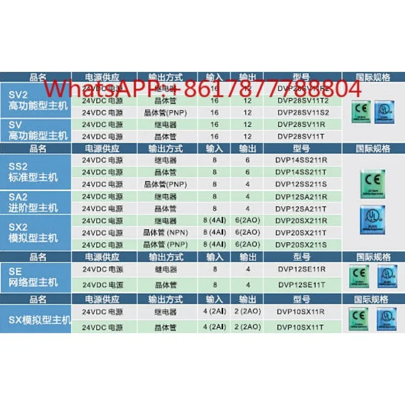 프로그래머블 컨트롤러 DVP28SS211T 전원 모듈 DVPPS02