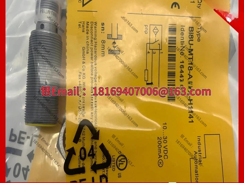 BI10U/BI8U-MT18-AP6X-H1141/AN6X 3선 상시 열림 센서