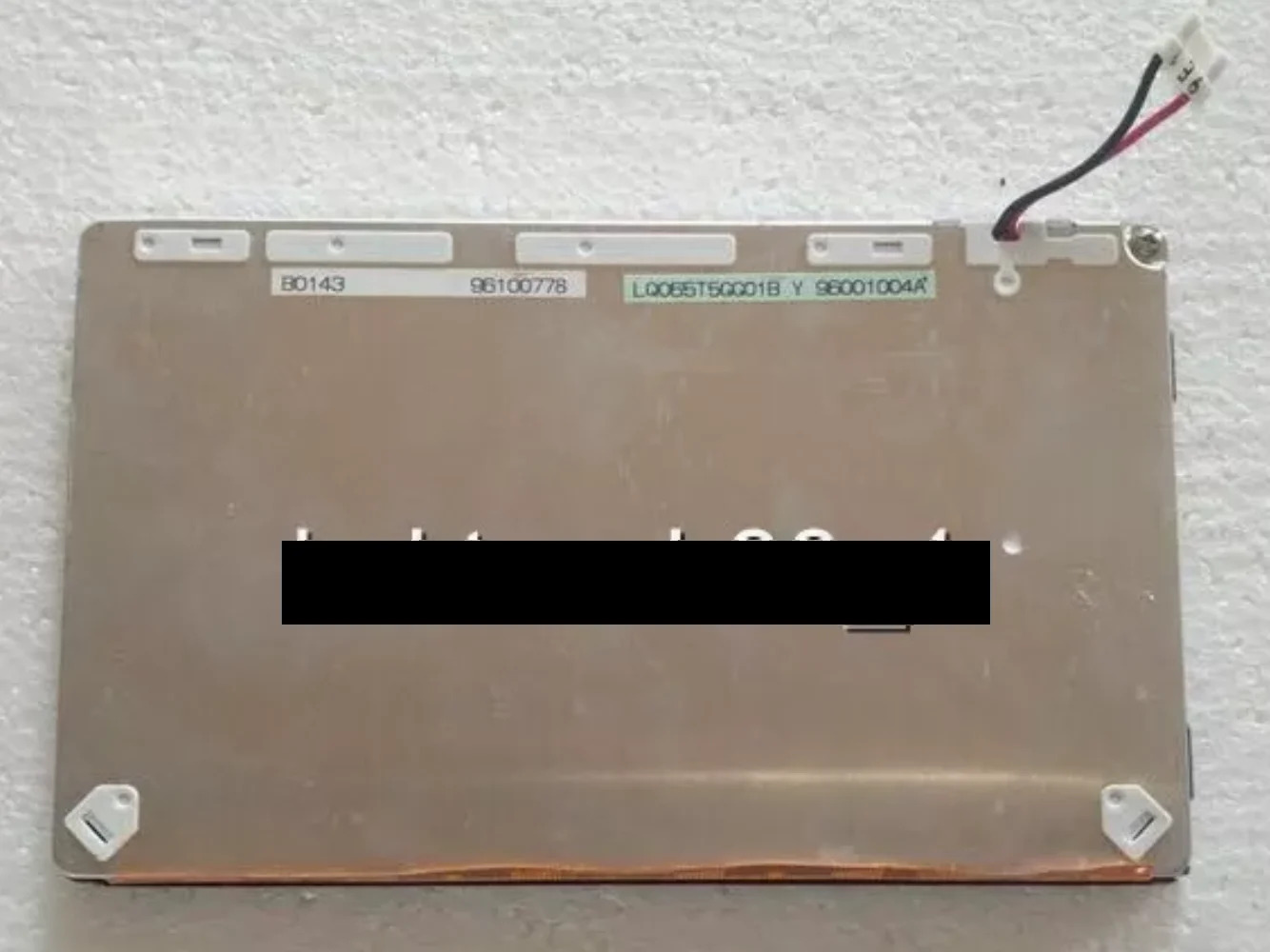 LCD 디스플레이 스크린 패널 LQ065T5GG01B 6.5 인치