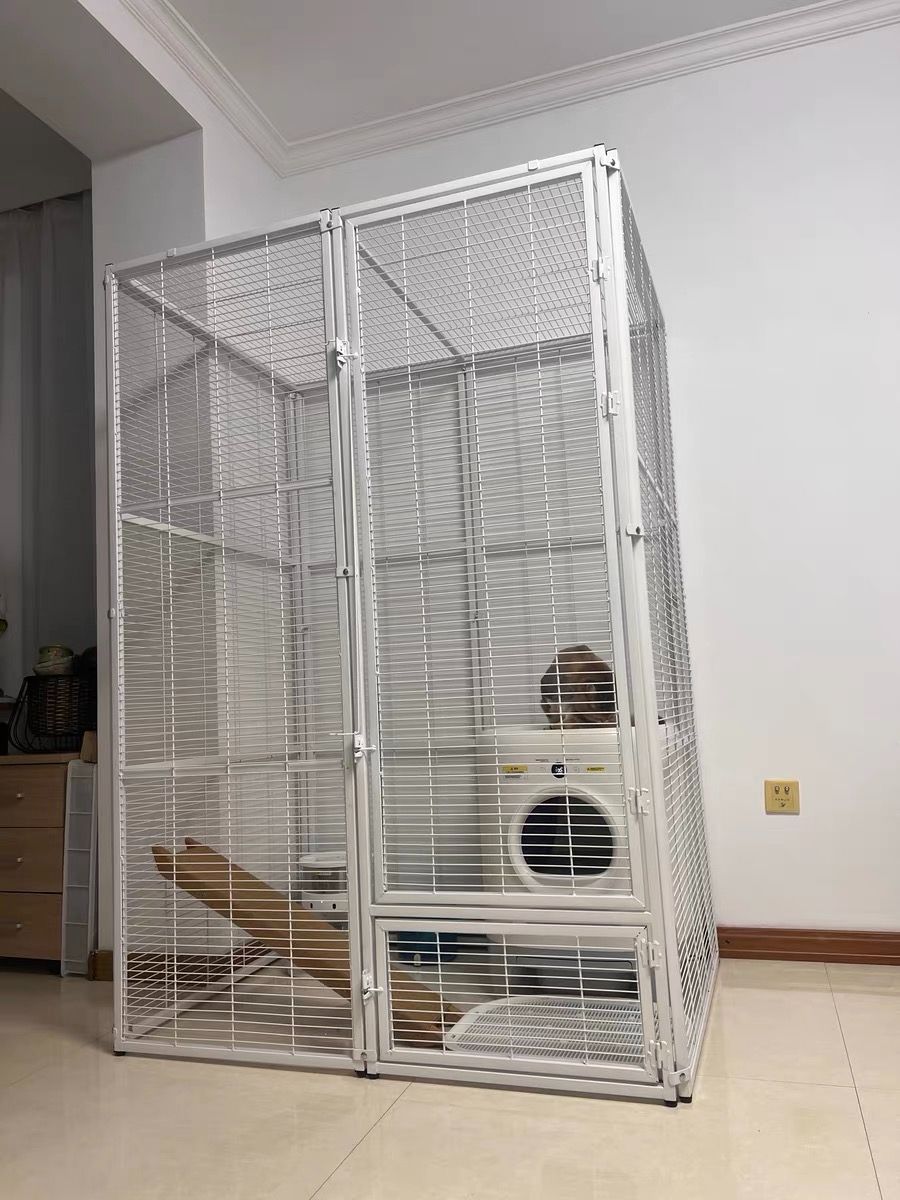 고양이 케이지 대형 실내 가정용 놀이터 공간 반려묘 철망 쉼터 사육장 보호장 캣타워 - 상품 이미지