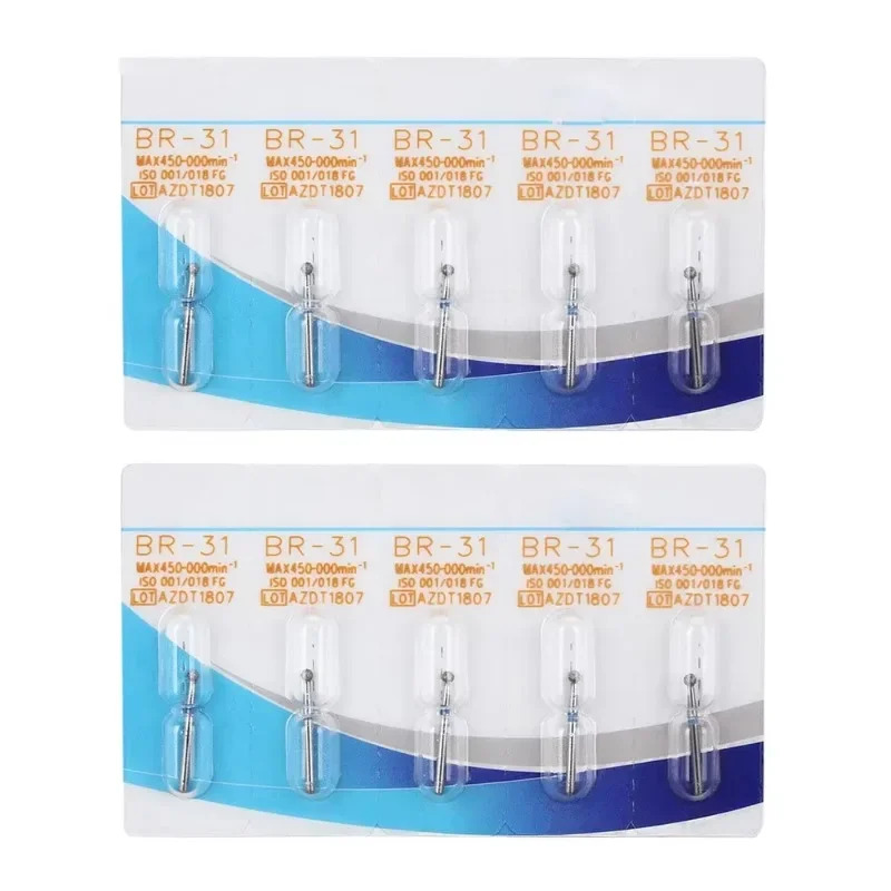 AZDENT 다이아몬드 버 공장 공급 키트 당 BR-31 TR-13 BR-41 BR-46 BR-40 BR-45