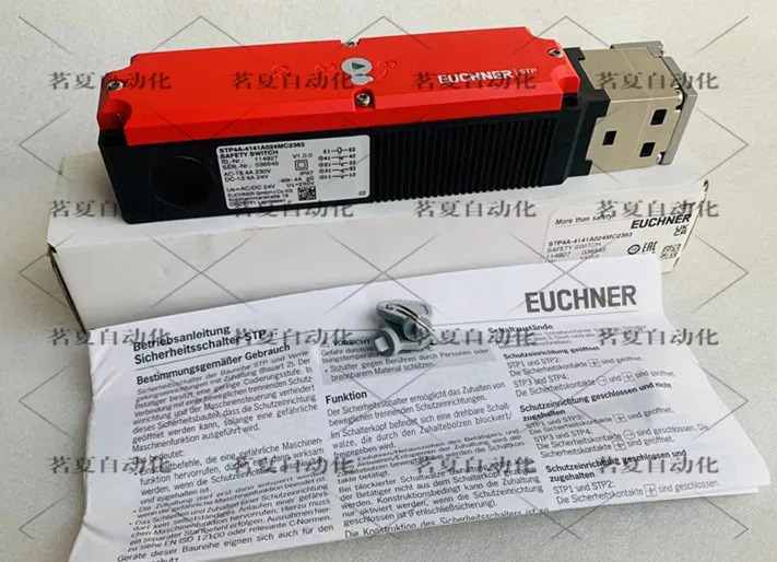 EUCHNER 오리지널 안전 스위치 STP4A-4141A024MC2363 114927 포장