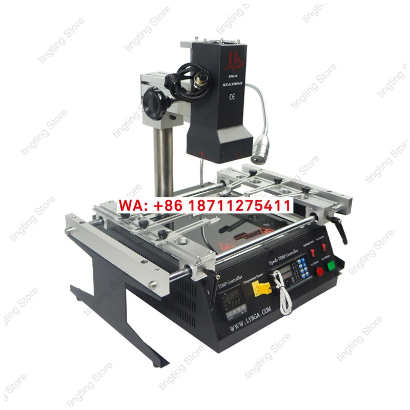 IR6500 V.2 BGA 재솔더 스테이션 컴퓨터 마더보드 기타 회로 기판 재작업2개 구역 적외선 2300W