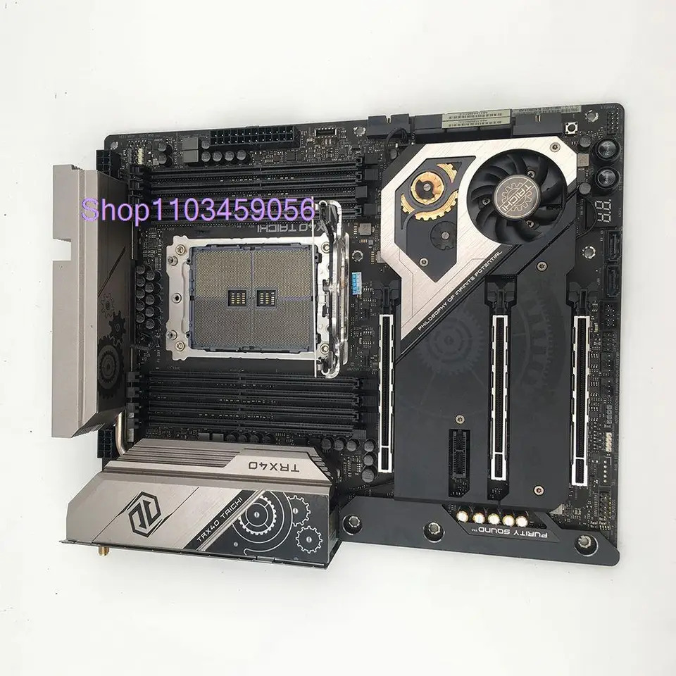 ASRock호환데스크탑 마더보드 8 DDR4 24핀 256GB 지지대 3970X 3900X TRX40 TAICHI