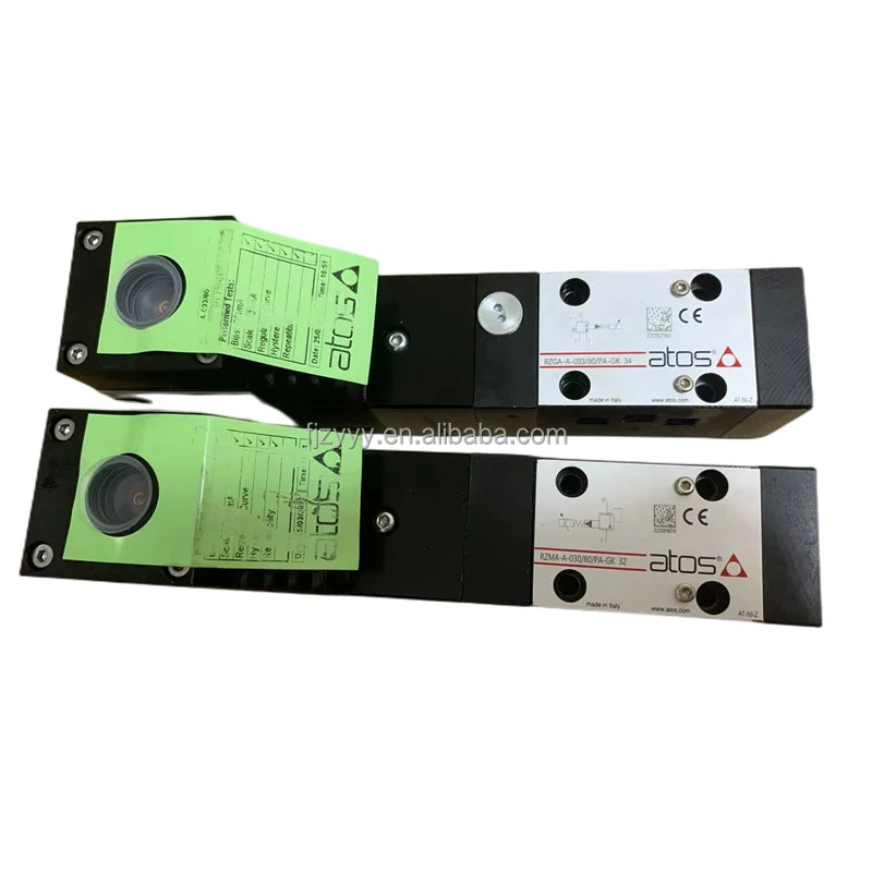 이탈리아 ATO S 유압 밸브 RZMA -A-030/180/7/PA-GK 32 RZMA-A/010/180/-PA-M/24 비례 압력 릴리프